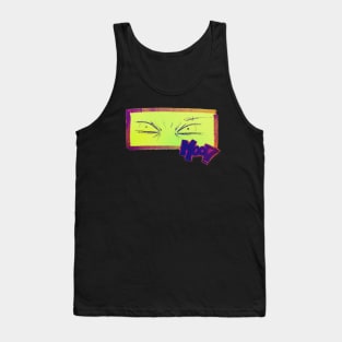 ANGRY EYES  (MOOD GRAFFITI) Tank Top